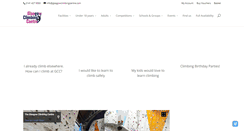 Desktop Screenshot of glasgowclimbingcentre.com